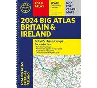 2024 Philip's Big Road Atlas Britain & Ireland