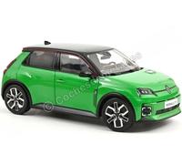 2024 Renault 5 R5 E-Tech Electric Vert/Noir 1-18 Norev 185502