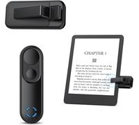 2024 RF Télécommande Tourne Page pour liseuse,Telecommande Tourneur de Page sur Kindle Paperwhite Kobo iPad iPhone Android Tablets pour Distance Fiction Bande Dessinée,Photographie,Noir