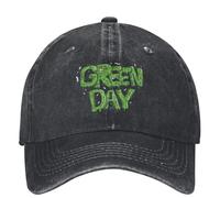 2024 Rock Band Green Day Denim Casquette de Baseball Gym en Plein air Hip Hop Dad Chapeaux Été Unisexe Hommes y2k Rétro Sunscreen Snapback Cap