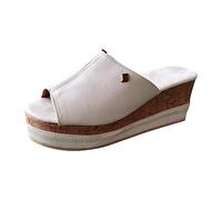 2024 Sandales Été Femme Sandales Orthopédiques Femme Chaussures Femme Ete Confortable Sandales De Marche Femme Chaussures Antidérapantes Respirantes Bout Ouvert Sandales avec Talon Bloc