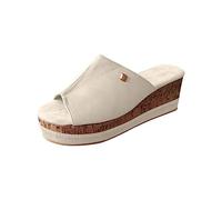 2024 Sandales Été Femme Sandales Orthopédiques Femme Chaussures Femme Ete Confortable Sandales De Marche Femme Chaussures Antidérapantes Respirantes Bout Ouvert Sandales avec Talon Bloc