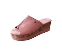 2024 Sandales Été Femme Sandales Orthopédiques Femme Chaussures Femme Ete Confortable Sandales De Marche Femme Chaussures Antidérapantes Respirantes Bout Ouvert Sandales avec Talon Bloc