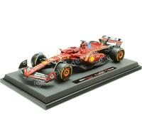 BBURAGO 1/18 - FERRARI F1 SF-24 - SEASON CAR 2024 (C. LECLERC) 16815-L/16