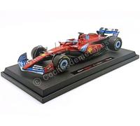 2024 Scudería Ferrari F1 SF-24 Nº16 Charles Leclerc GP F1 Miami 1:18 Bburago 168