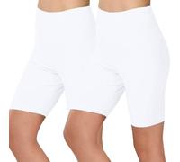 2024 Shorts de Yoga Femmes Taille Haute Legging de Sport Femme Leggings De Yoga pour Femme Couleur Unie Jogging Danse Course Gym Shorts de Sport Femme Scrunch Butt Lot de 2