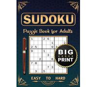 2024 Sudoku Book for Adults: Sudoku Puzzles for Adults Large Print, Easy to Hard with full Solutions.