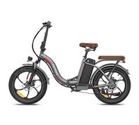 2025 20×3.0pouces 22.5AH E-Bike Vélo pliant Vélo électrique Pedelec, vélo électrique pliant 7 vitesses City E-Bikes & E-Hollandräder 25 km/h Étanche Gris