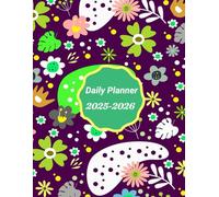 2025 2026 Daily Planner One Page Per Day: 8.5" x 11" Large With Space for Top 3 Work Priorities - Work To-Do List - Top 3 Personal Priorities - Personal To-Do List - Notes