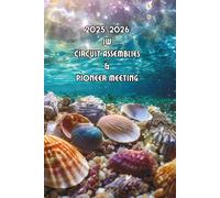 2025-2026 JW Circuit Assemblies and Pioneer Meeting Notebook "Hear What the Spirit Says To the Congregation" "Worship With Spirit and Truth" Sea Treasures Edition