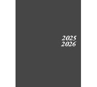 2025 2026: Kalender 2025 2026 Buchkalender a4 1 tag eine seite - Tag mit Zeiteinteilung | 365 Tage | Terminkalender | Office Planer | Kalenderbuch