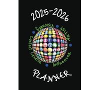 2025-2026 Planner: Content Creator | Influencer | Artist | Visionary | A5 Size | 170 Pages | 18 Month Organizer for Entrepreneurs | Social Media Tracking