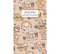 2025-2026 Pocket Planner: 2 Year Agenda Organizer for Purse. Feline Theme for Cat Lovers. Small and Compact.