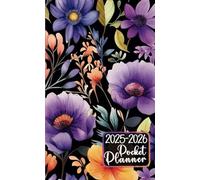 2025-2026 Pocket Planner: A Small 2-Year Monthly Calendar for Your Purse, Keeping You Organized and Stylish | An Elegant 24-Month Appointment Book with Holidays and a Beautiful Floral Cover