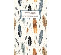 2025-2026 Pocket Planner: Small 2 Year Agenda for Purse. Schedule Organizer for Women and Teens.
