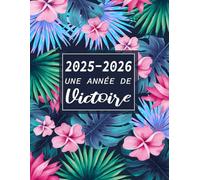 2025-2026 Une Année de Victoire: Agenda24 mois de janvier à 2025 décembre 2026 / Planner Chrétien |Cadeau idéal pour Femme Chrétienne / Journal de Prière