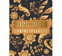 2025-2030 Monthly Planner - 4 years: Four Years Schedule Organizer with Daily Habit Tracker from January 2026 to December 2029
