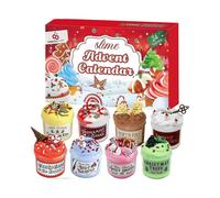 2025 24 Days Of Slime And Kit Christmas Countdown Calendar Butter Stress Relief Toys