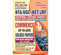 2025-26 NTA UGC-NET/JRF Commerce Solved Papers 688 995 E.