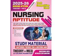 2025-26 Nursing Aptitude Study Material 144 295 E. This book is useful for ANM, GNM and Paramedical entrance examinations.