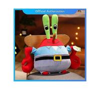 2025 35-100CM SpongeBob SquarePants Plush Toy Cute Cartoon Mr.Krabs Stuffed Doll Anime Collection Souvenir Kawaii Birthday Gift