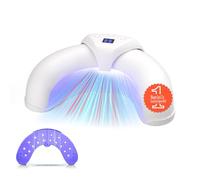 2025 6.0 Champignon des ongles 【Intelligent 3 temps - 30s/60s/99s】【Technologie à double longueur d'onde - 470 nm bleu et infrarouge 905 nm 】Design pliable ultra portable (blanc) Laser antifongique