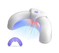 2025 6.0 Champignon des ongles 【Intelligent 3 temps - 30s/60s/99s】【Technologie à double longueur d'onde - 470 nm bleu et infrarouge 905 nm 】Design pliable ultra portable (blanc) Laser antifongique