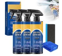 2025 Advanced Car Quick-Acting Coating Agent Spray, 120ml Quick Effect Coating Agent, Ceramic Coating Spray, Repairs Scratches and Wear Quickly (1pcs)