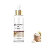 2025 Ampoules de gommage au riz, Ampoule Exfoliante Douce au Riz Blanc et Noir pour Visage et Corps, élimine les cellules mortes de la peau, convient à tous les types de peau.