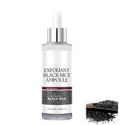 2025 Ampoules de gommage au riz, Ampoule Exfoliante Douce au Riz Blanc et Noir pour Visage et Corps, élimine les cellules mortes de la peau, convient à tous les types de peau.