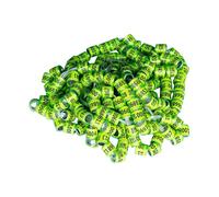 2025 Anneaux De Patte De Pigeon - Anneaux De Pied D'oiseau, 50pcs Accessoires De Nichoir Sûrs | Accessoires Pour Nichoir À Oiseaux, Fournitures Identifie Pour Pigeons, Bandes Faciles À Distinguer, An