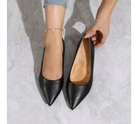 2025 Automne Nouvelles chaussures plates simples à enfiler pour dames, style d'été, bout pointu, tout-aller pour l'extérieur CN35,CN36,CN37,CN38,CN39,CN40,CN41,CN42,CN43Unicolore