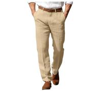 2025 Bas Jogging Homme Pantalon Lin Casual Nouvelle Couleur Uni Classique Décontractés Confortable Décontracté Activewear Pantalons pour Sport Les Loisirs