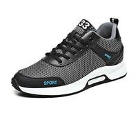 2025 Baskets Décontractées pour Homme Marche Enfiler sans Lacets Chaussure Velo Route Nylon Noir Runner Chaussures Sentier D'extérieur Sport Gymnase