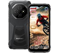 2025 Blackview FORT1 Téléphone portable robuste d'extérieur 12GB+128GB, 6,56" HD+ IPS, Android 15, 10000mAh, 18W, NFC, support de recharge OTG 5W