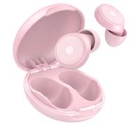 2025 Bouchon d'oreille pour dormir, 45dB boule quies réutilisables réduisant le bruit pour dormir, doux et réutilisables, bons pour dormir, voyager, se concentrer, concerts (Rose)