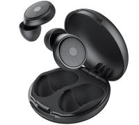 2025 Bouchon d'oreille pour dormir, 45dB boule quies réutilisables réduisant le bruit pour dormir, doux et réutilisables, bons pour dormir, voyager, se concentrer, concerts (Noir)