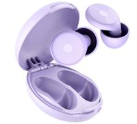 2025 Bouchon d'oreille pour dormir, 45dB boule quies réutilisables réduisant le bruit pour dormir, doux et réutilisables, bons pour dormir, voyager, se concentrer, concerts (Violet)