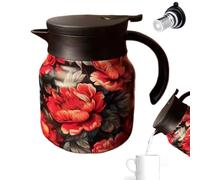 2025 - Bouteille isotherme en acier inoxydable | amovible avec séparation du thé et de l'eau, cafetière chaude de 800 ml, avec revêtement, distributeur de boissons