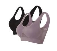 2025 Brassière Sport Femme Lot de 1/2/3/5 Soutiens-Gorge de Sport Yoga pour Femme - Soutien Moyen - Coussinets Amovibles Fitness Yoga Pas Cher Grande Taille Brassière