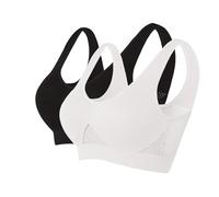 2025 Brassière Sport Femme Lot de 3/5 Soutiens-Gorge de Sport Yoga pour Femmes Grande Taille Pas Cher Brassière Femme sans Armature sous-Vêtements Soutien Moyen Coussinets Amovibles Fitness Yoga