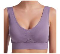2025 Brassière Sport Femme Soutiens-Gorge de Sport Yoga pour Femme - Respirant Lace Bra Soutien Gorge - Coussinets Amovibles Fitness Yoga Pas Cher Grande Taille Brassière
