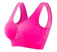 2025 Brassière Sport Femme Soutiens-Gorge de Sport Yoga pour Femme - Respirant Lace Bra Soutien Gorge - Coussinets Amovibles Fitness Yoga Pas Cher Grande Taille Brassière