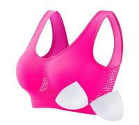 2025 Brassiere Sport Femme Soutiens-Gorge Sport Yoga Vest Brassiere Femme avec Coussinets Amovibles sous-Vêtements de Sport S-5XL, Soutiens-Gorge de Sport pour Fitness Jogging Yoga Course