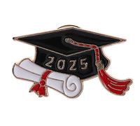 2025 Broches De Commencement Casquettes Élégantes Design Épinglettes En Alliage Robuste Parure Pour Les Célébrations Des Diplômés Épinglette Diplôme Élégante