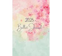 2025 Bullet Journal: Track Your Mood, Goals, and Habits with a Cute Pink Planner Featuring Sleep, Reading, and Period Trackers