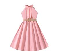 2025 Cadeau Enfants Fille Robe de Princesse Longue en Dentelle Demoiselle d'honneur Robe de Soirée Mariage Robes de Première Communion Anniversaire Fête Photographie 8-12 ans