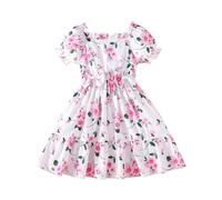 2025 Cadeau Fille Robe de Soiree avec Bowknot Ete Robes Bapteme de Communion d'anniversaire du Soir Communion Anniversaire Fête Robe de Mariée Dress Princesse Filles Chic et Elegant Robes Pas Cher