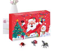 2025 Calendrier De Noël | 2025 Jouets Volants Réalistes | Calendrier De Noël Avec Des Figures De - Pour Garçons Filles Étagère Bureau Salon Chambre Fête D'anniversaire