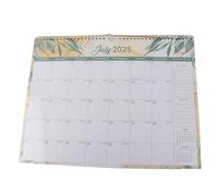 2025 Calendrier mural 12 mois Calendrier suspendu avec de grands blocs d'écriture adaptés au planificateur mensuel quotidien pour faire la liste des programmes d'agenda Organiteur (2)